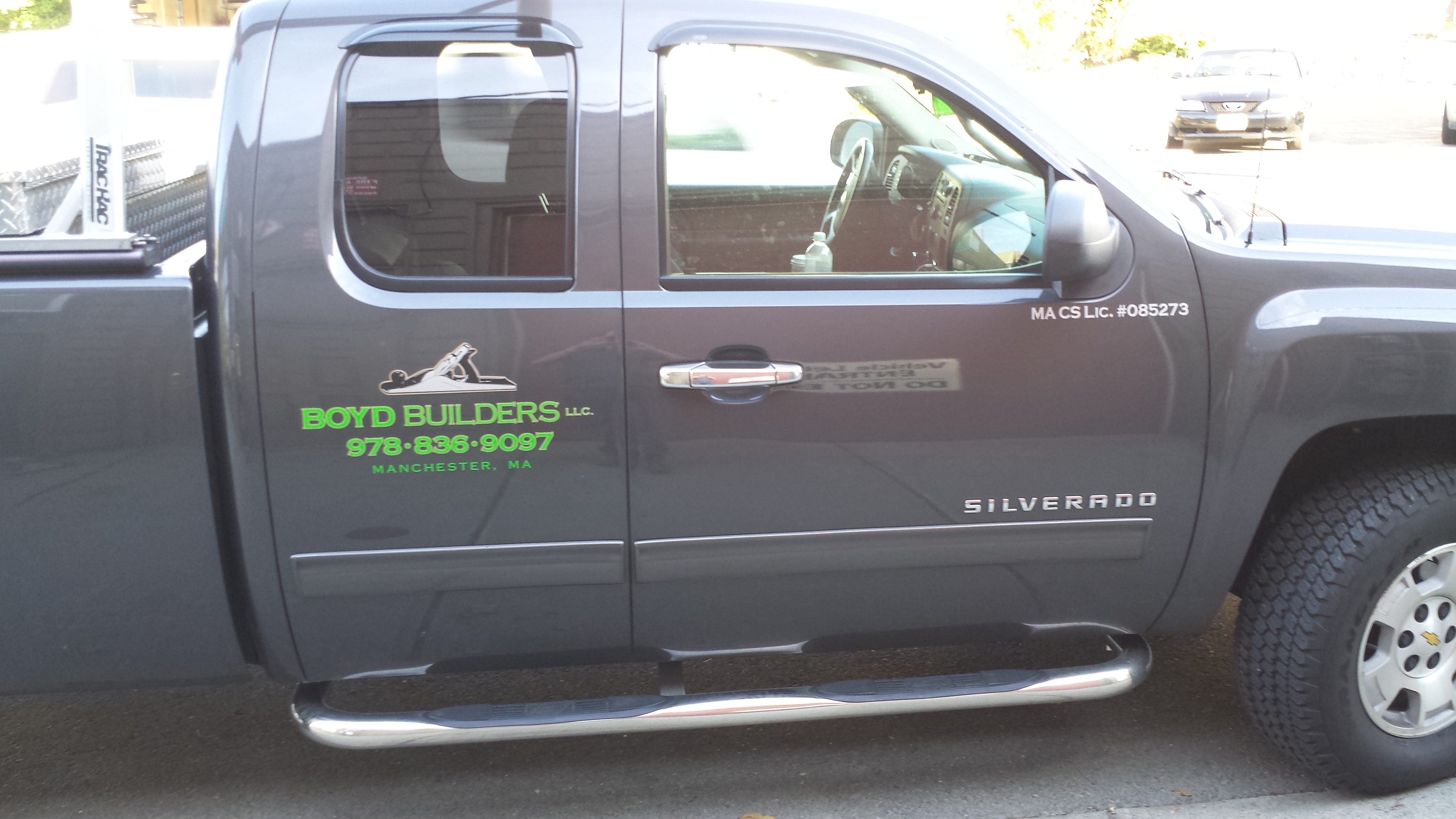 Boyd Builders - Truck Lettering