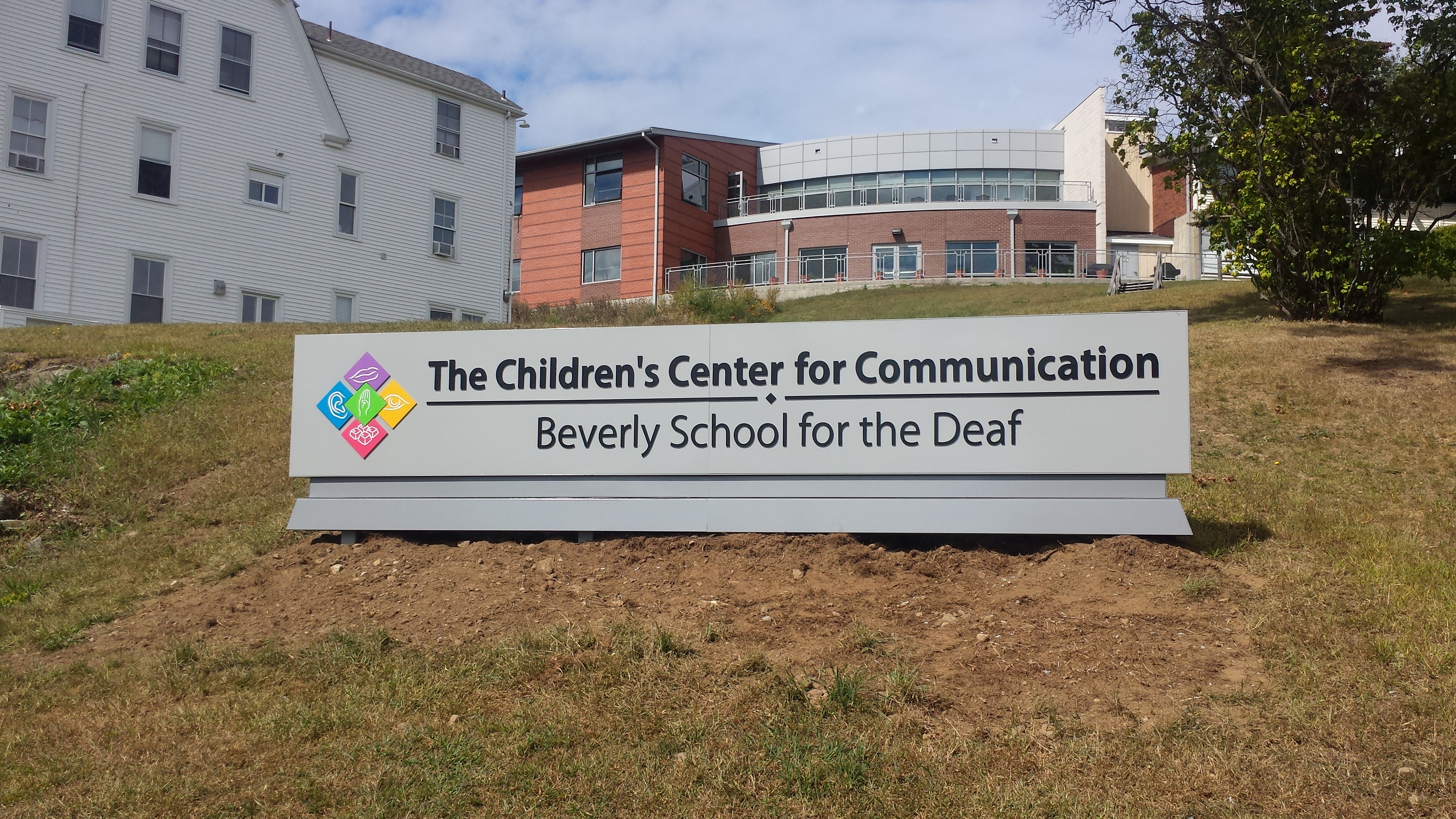 Beverly School for the Deaf - Freestanding Sign